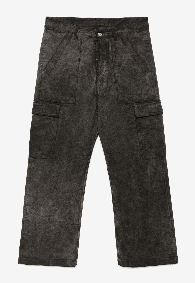 Distressed Cargo Pants