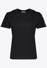 Crystal Embellished Logo T-shirt