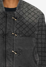 Celiany Quilted Denim Jacket