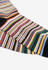 Signature Striped Socks