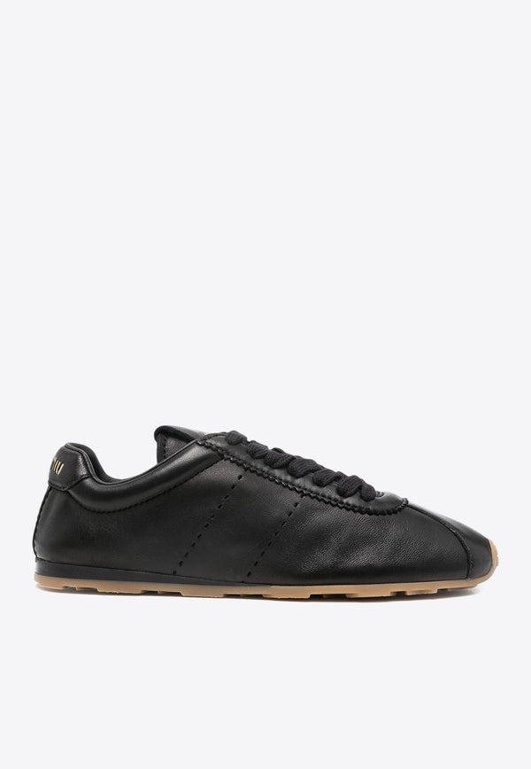 Plume Leather Sneakers