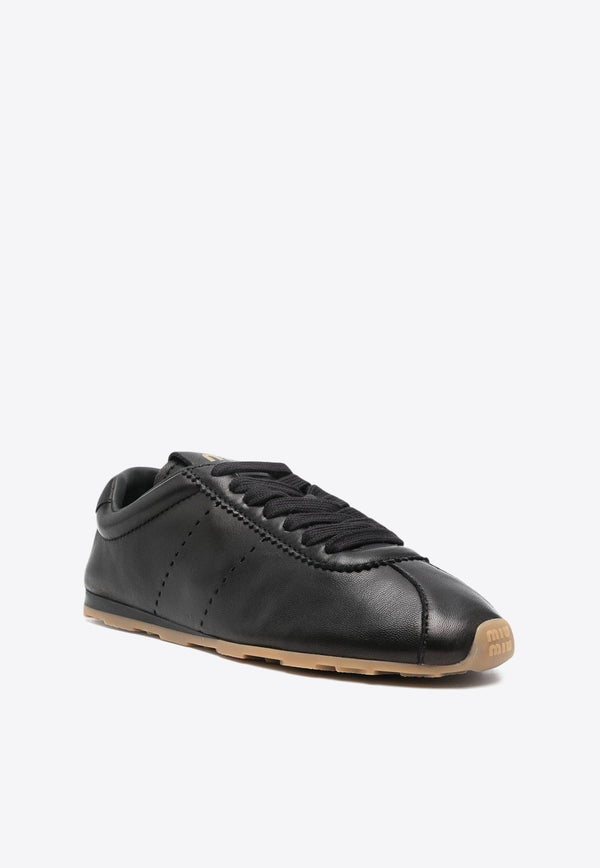 Plume Leather Sneakers