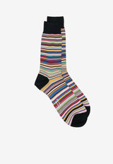 Signature Striped Socks