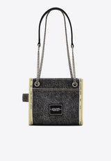 The Denim Chain Crossbody Bag