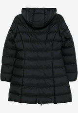 Gie Zip-Up Long Down Jacket