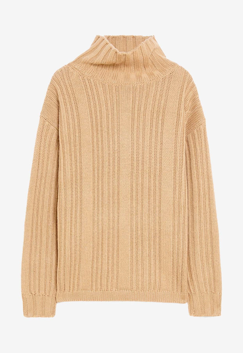 Vitalba Wool-Blend Turtleneck Sweater