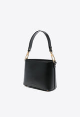 Logo Horsebit Faux Leather Shoulder Bag