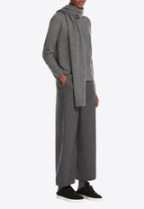 Floria Flannel Straight-Leg Pants