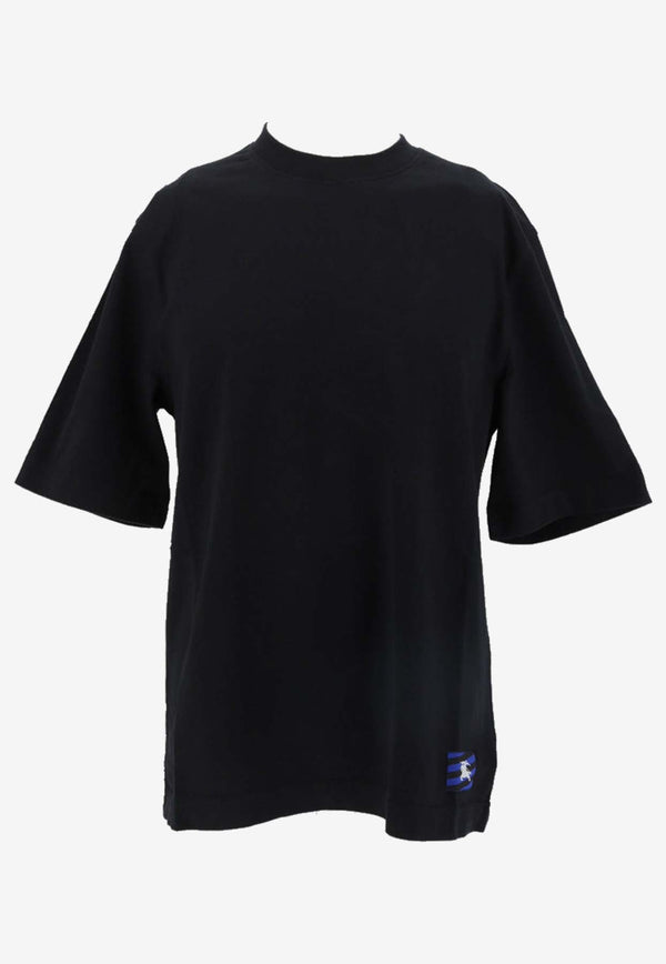 Small Logo Patch Tee - Black