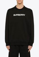 Logo-Printed Pullover Sweatshirt