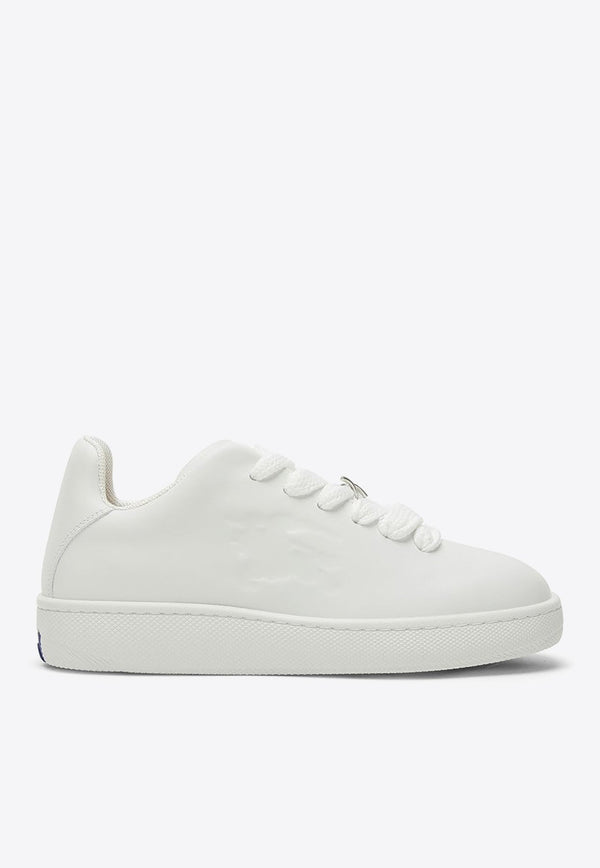 Box Leather Sneakers