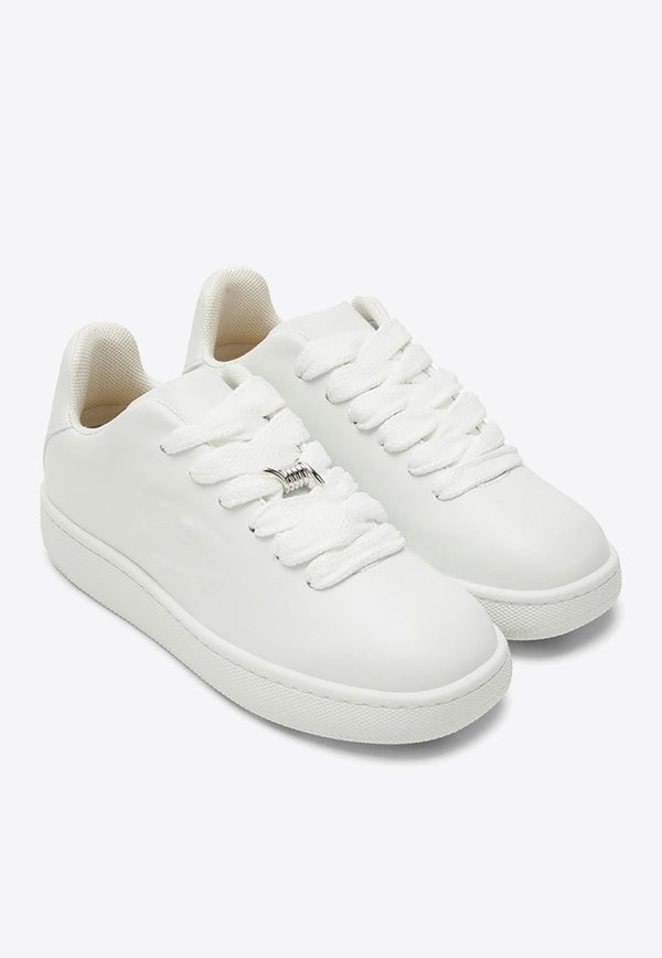 Box Leather Sneakers