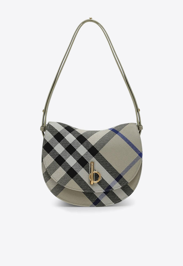 Medium Rocking Horse Check Crossbody Bag