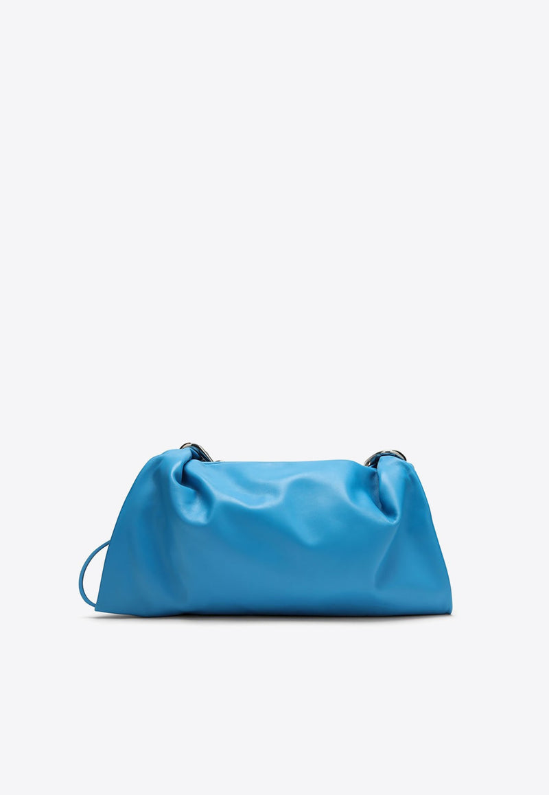 Medium Swan Calf Leather Shoulder Bag