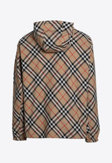 Vintage Check Reversible Zip-Up Jacket