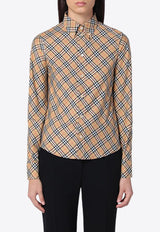 Vintage Check Long-Sleeved Shirt