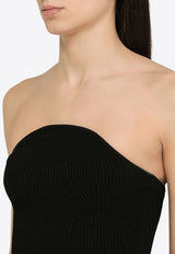 Jericho Strapless Knitted Top