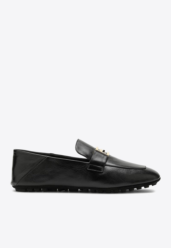 Baguette Leather Loafers