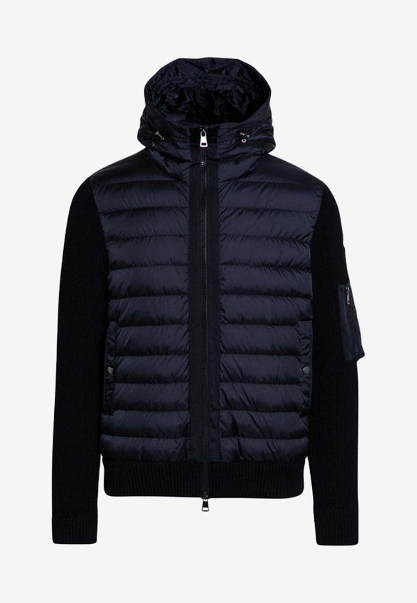 Padded Zip-Up Hooded Jacket