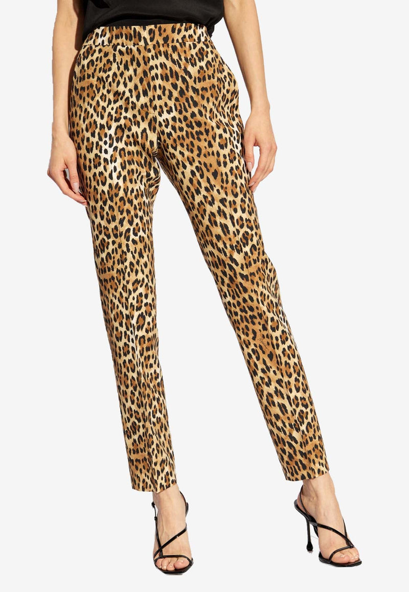 Leopard Print Pants