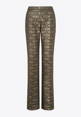 All-Over Logo Tailored Pants