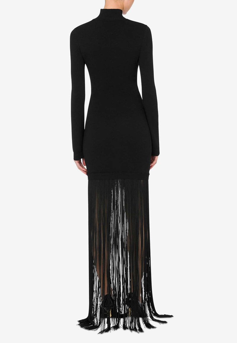 Fringed Maxi Dress