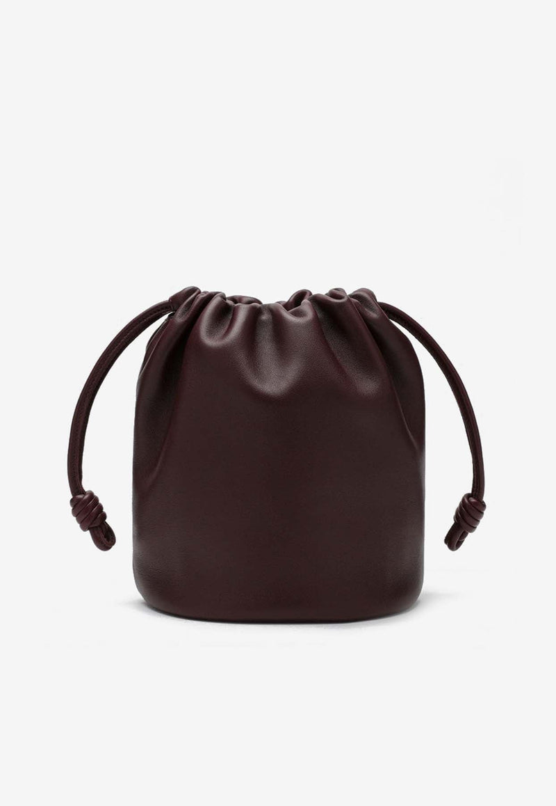 Flamenco Calf Leather Bucket Bag