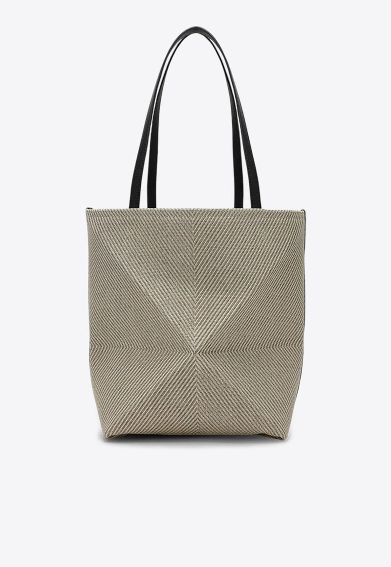 Puzzle Fold Jacquard Tote Bag