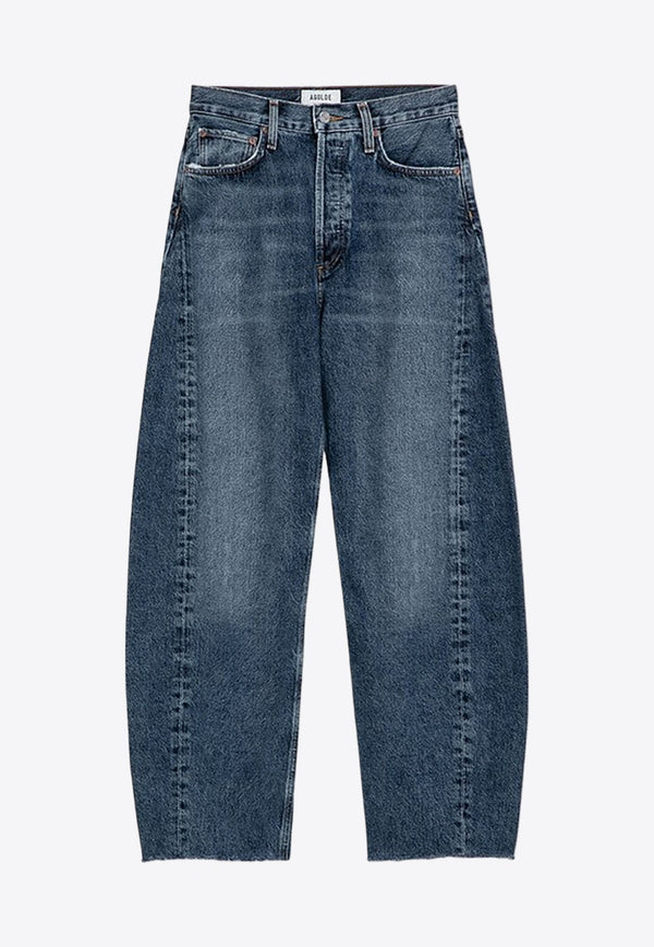 Distressed Balloon Jeans