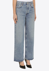 Low Slung Baggy Straight-Leg Jeans