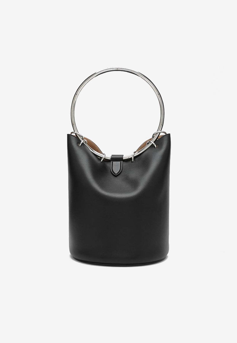 Ring Bucket Bag in Calf Leather