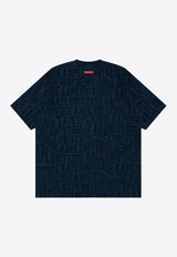 All-Over Logo-Embossed T-shirt