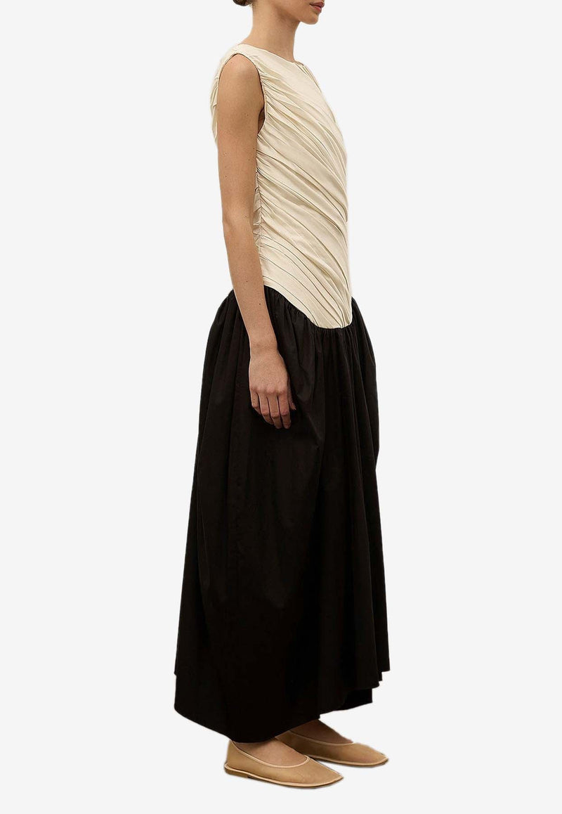 Ora Draped Maxi Dress