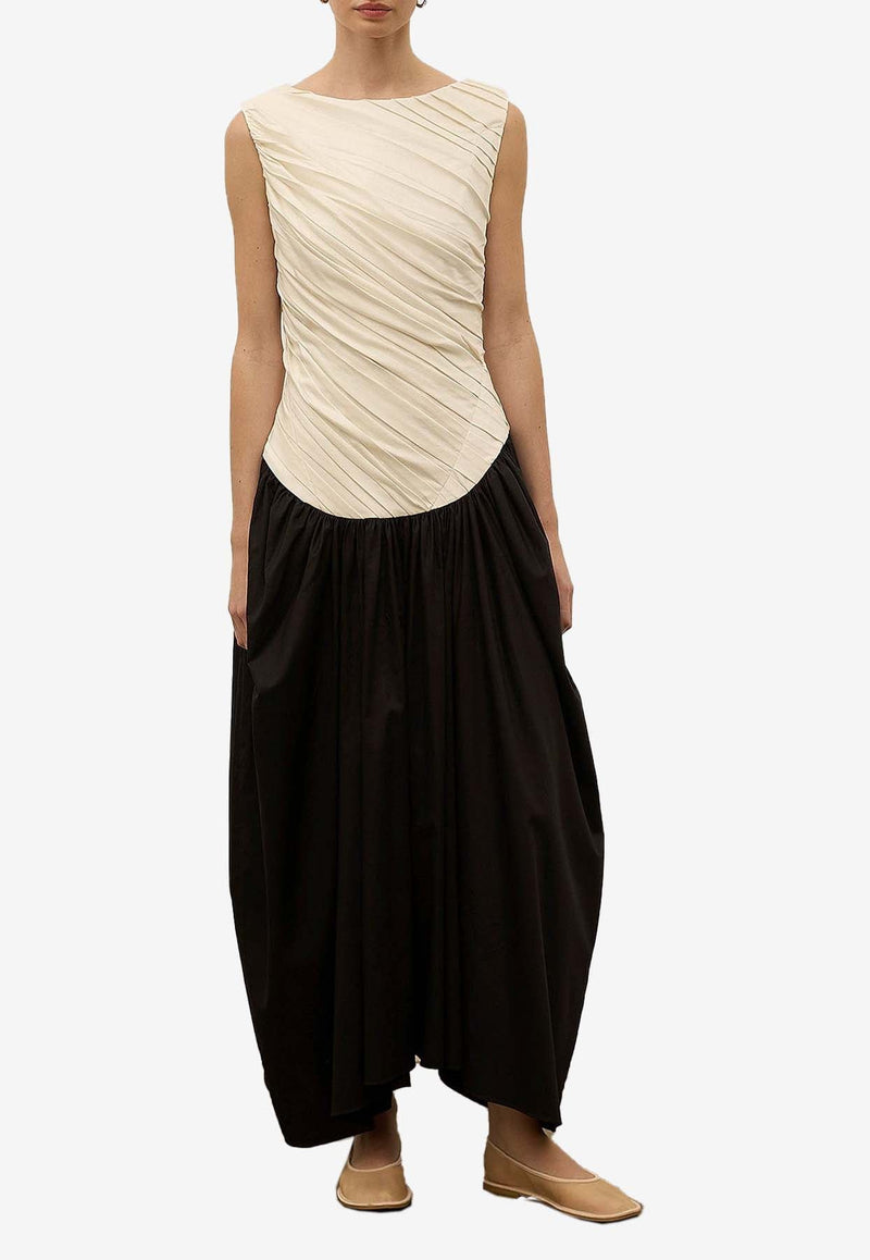 Ora Draped Maxi Dress