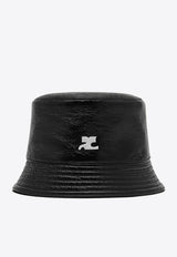 Signature Logo Vinyl Bucket Hat