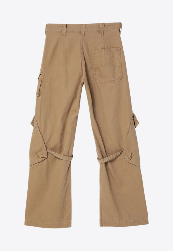 Mid-Rise Cargo Pants