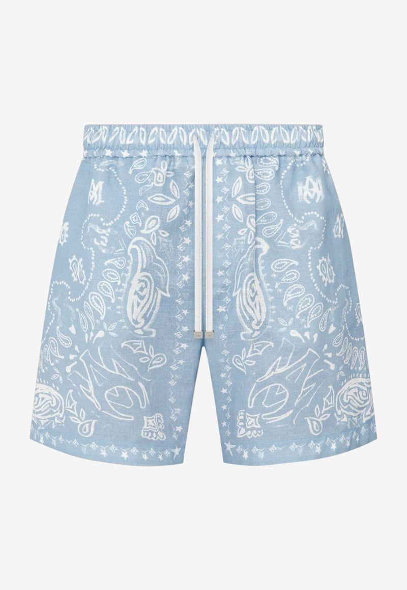 Bandana Print Shorts