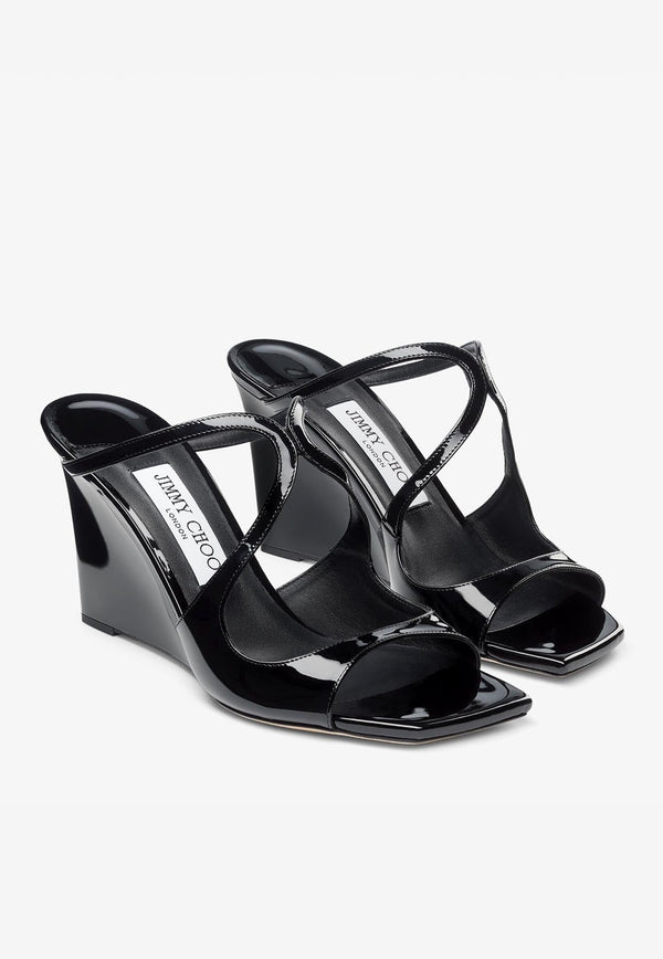 Anise Wedge 85 Leather Sandals