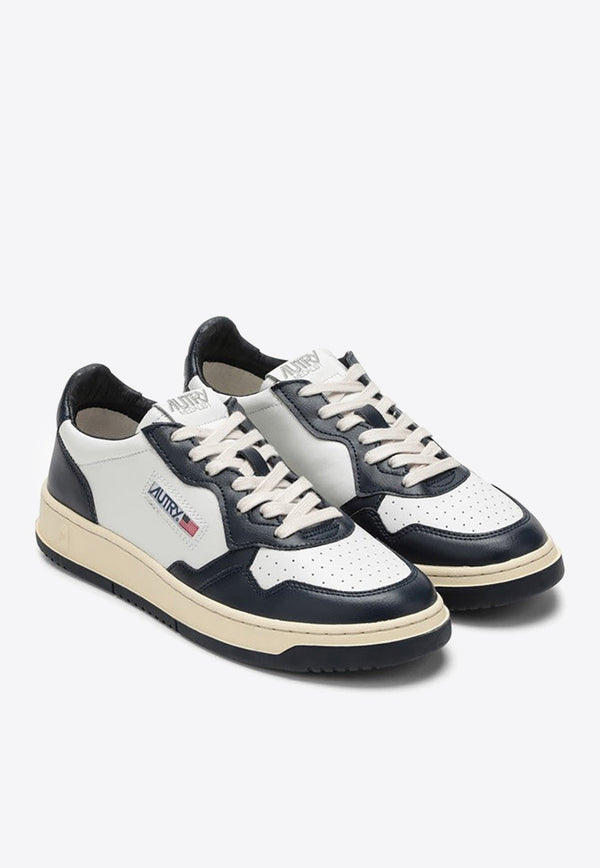 Medalist Low-Top Leather Sneakers