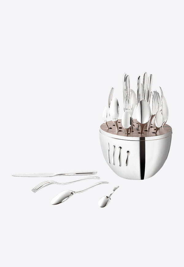 Mood Flatware Set with Chest - Set of 24