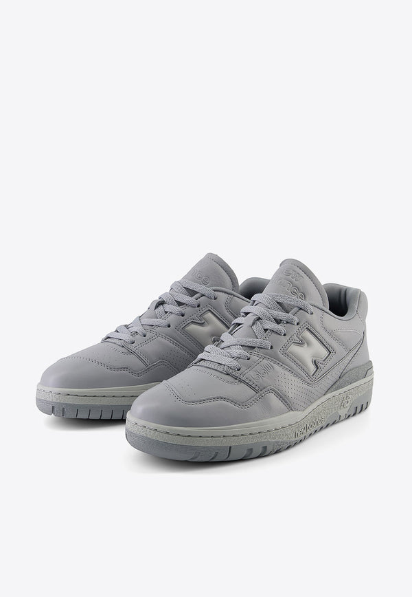 550 Low-Top Sneakers in Slate Gray with Concrete