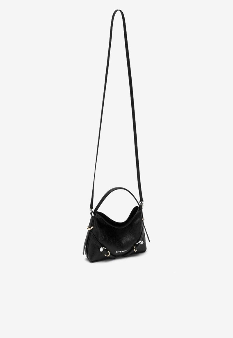 Nano Voyou Leather Shoulder Bag