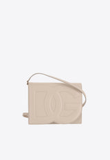 DG Logo Calf Leather Crossbody Bag