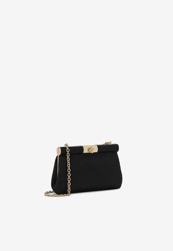 Small Marlene Satin Shoulder Bag