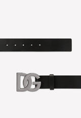 DG Logo Leather Belt