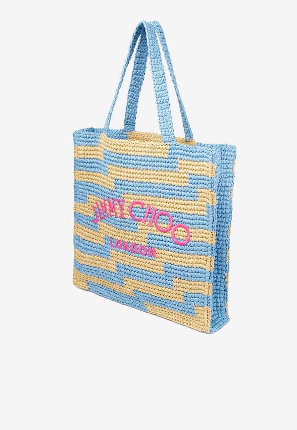 Small Logo Beach Tote Bag