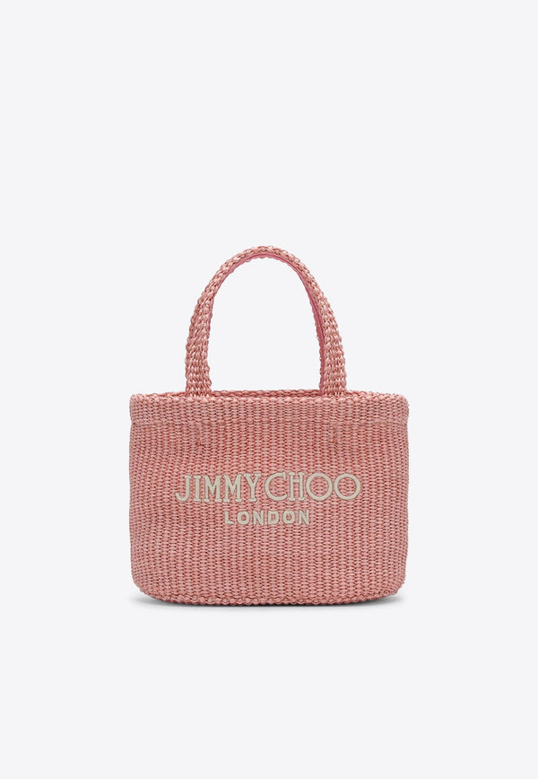 Mini Logo-Embroidered Beach Tote Bag