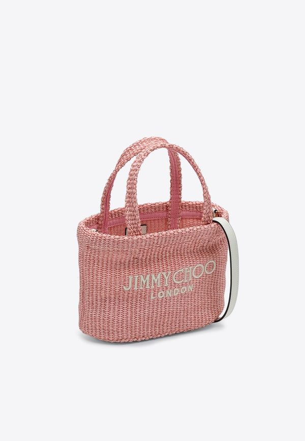 Mini Logo-Embroidered Beach Tote Bag