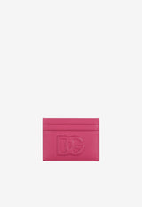 DG Logo Cardholder in Calf Leather