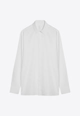 Long-Sleeved Poplin Shirt